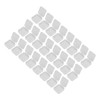 24pcs Mini Clear Jewelry Box Transparent Portable Small Plastic Storage