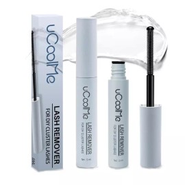 uCoolMe 래쉬 클러스터용 제거제 uCoolMe - 민감한 눈을 위한 순한 포뮬러 속눈썹 5ML 클리어 [Remover] uCoolMe Lash Cluster Remover - Gentle Formula for Sensitive Eyes 5ML Clear [Remover]