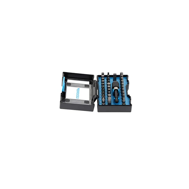 Gedore 666 Nickel Cable Industrial Drill Bit Set 32-Piece