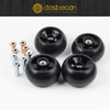 Dasbecan AM125172 Deck Gage Wheels Kit Compatible with John Deere