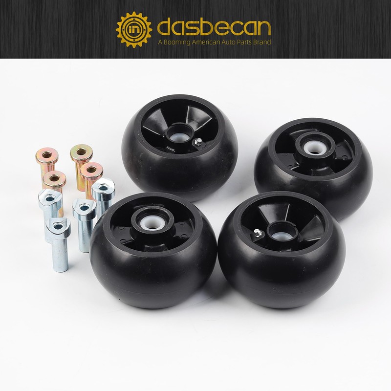 Dasbecan AM125172 Deck Gage Wheels Kit Compatible with John Deere