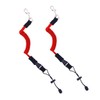 CORHAD 2 Pcs Elastic Fishing Rod Leash Safety Cord Tether