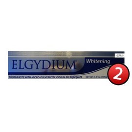 Elgydium Whitening Anti-Plaque Toothpaste - 2 TUBES