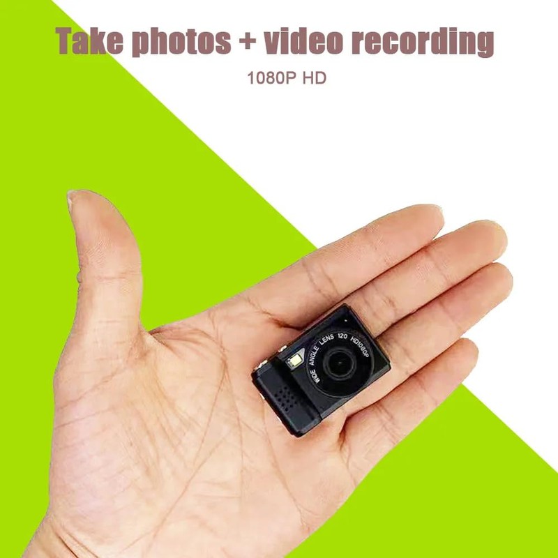 Mini Digital Camera with LCD Screen LED Flash 1080P Full