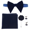 5pcs Tie Bow Set Easy Handle Classic Elegant Men's Tie