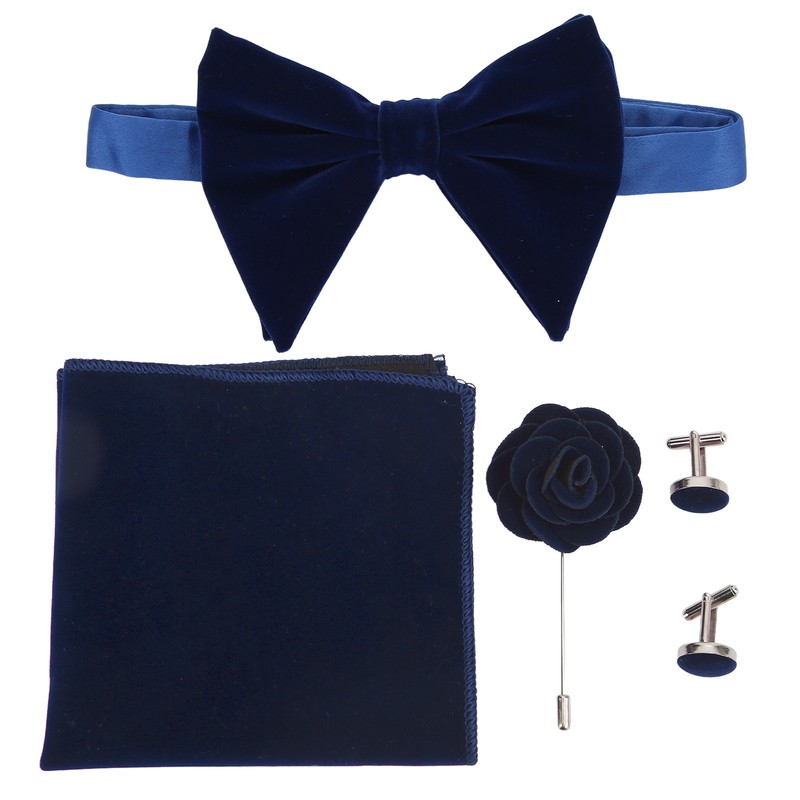 5pcs Tie Bow Set Easy Handle Classic Elegant Men's Tie