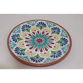 APS Arabesque 84685 Melamine Plate Diameter 26.5 cm Height 2 cm Interior Decor: Spanish Design Exterior Decor: Terracotta Look