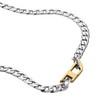 Diesel Men's Stainless Steel Chain Necklace, Stainless Steel, No Gemstone