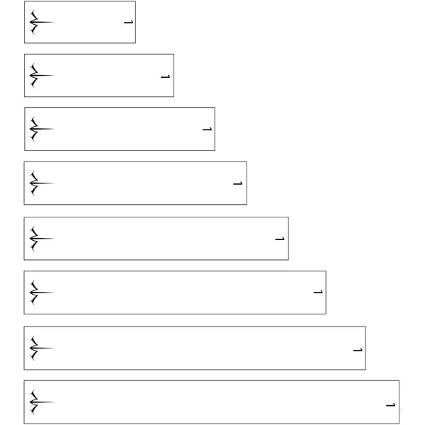 White Water Archery Numbered Solid White Icon Logo Arrow Wraps