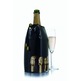 Vacu Vin Black Champagne Champagne Prosecco Cooling Sleeve