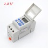 THC15A Programmer Relay Switch, 12V Digital Timer Programmable Timer with