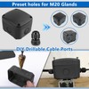 Waterproof Junction Box,Nineleaf IP66 Weatherproof Electrical Project Boxes,3.3X 2.8 x