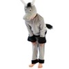 HENBRANDT Children’s Grey Donkey Costume Xmas Nativity Play Pantomime World