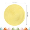 AHHFSMEI Round Braided Placemats 15 Inch Round Table Mats for