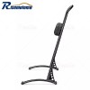 RI Gloss Black 24" Tall Passenger Sissy Bar Backrest w/Pad