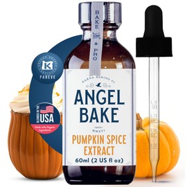Pure Pumpkin Spice Extract for Baking and Mixology - 100+ servings. Premium Natural Flavoring for Cooking, Desserts, & Beverages - Kosher, Keto Friendly, Vegan & Gluten-Free (2 Oz Extract with Latex-Free Dropper)