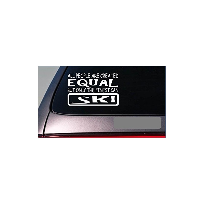 EZ-STIK Skier Equal StickerG743 8" Vinyl ski Suit Goggles Glasses