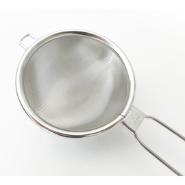 エムテートリマツ 18-8 ハイテック茶こし バラ 中 1702905 シルバー