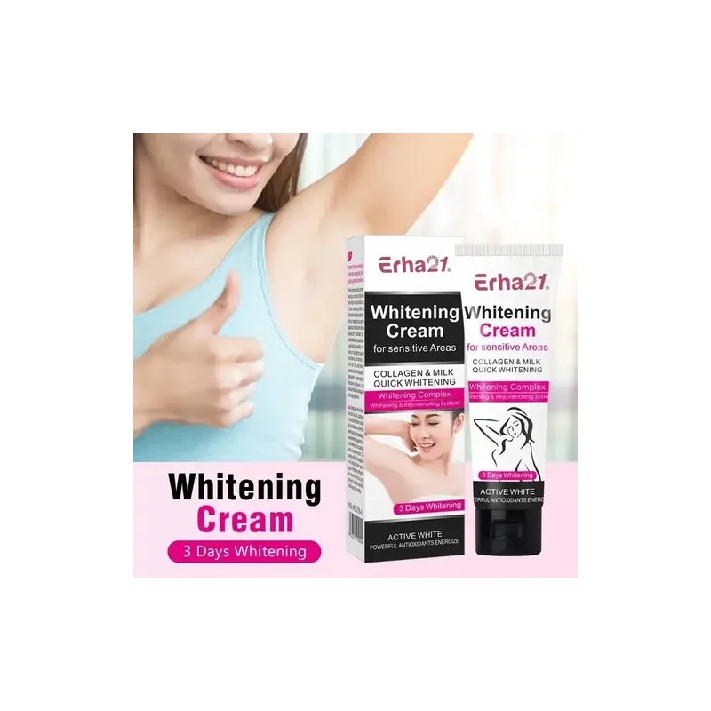 Crema Aclarante Blanqueadora Manchas Axilas Zona Sensibles