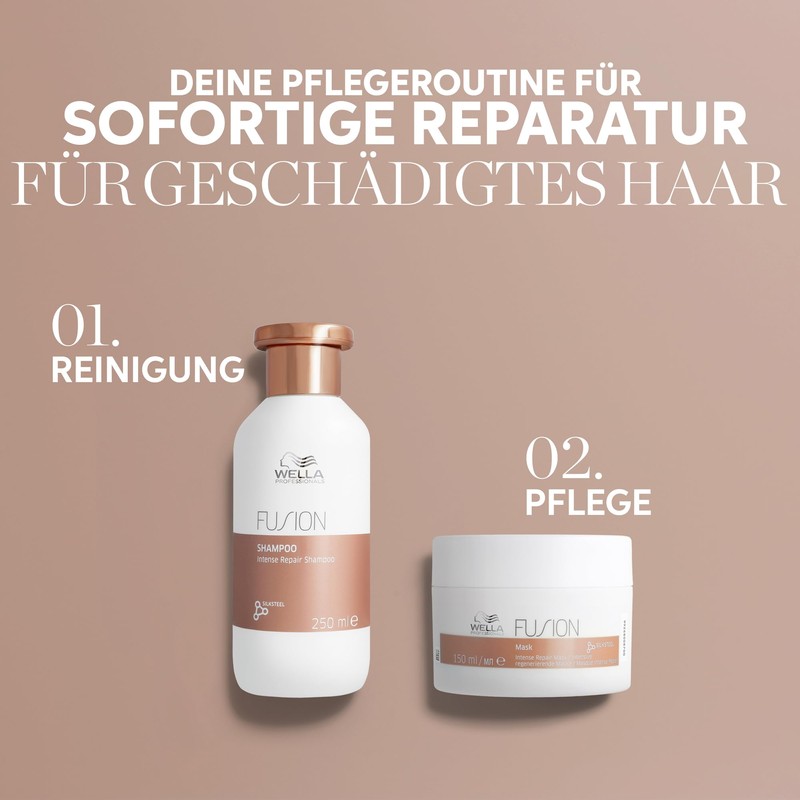 Wella Professionals Wella Fusion Intense Repair Shampoo - Deep Cleansing