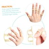 Gatuida 5pcs Finger Correction Splint Ring Mallet Finger Splint Brace