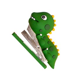 Operitacx Mini Stapler Tape Refill Ruler Desktop Hot Stapler Kit Dinosaur Stapler for Desk Dispenser Automatic Standard Portable Office Stainless Steel Green