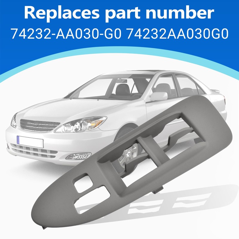 Master Power Window Switch Bezel Trim Fits for 1997-2001 Toyota