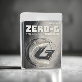 Zero-G Sports Mouthguard 1-Pack, Clear - Adult Size - Dental Grade Custom Fit - Basketball, Football, Soccer, Baseball, Hockey, Lacrosse, Teeth Grinding