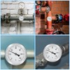 Udbrud Heating Pipe Thermometer, Pack of 3, Pipe Thermometer with
