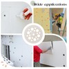 GORGECRAFT Pack of 100 Plastic Washers Load Distributing Polypropylene Washers