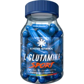 Essential Nutrition L-Glutamina Sport 70 cápsulas de 500 mg