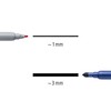 STAEDTLER 3280 C10 Twin-Colour, Double-Ended Fibre-Tip Pens - 20 Assorted