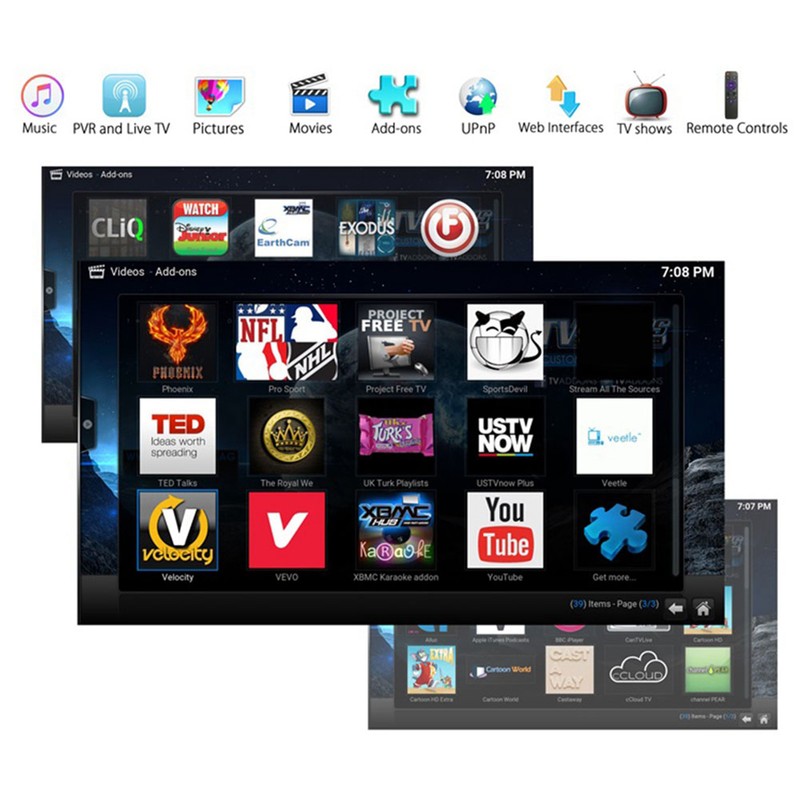 MX10-RK3328 4G+32G Smart Set top Box Android 7.1 Quad Core