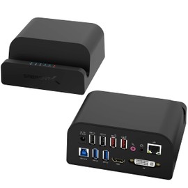 Sabrent USB 3.0 Universal Docking Station with Stand for Tablets and Laptops Supports Windows & Mac (DS-RICA)