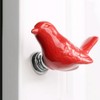 Corasays Bird Shape Ceramic Knobs DIY Door Drawer Cupboard Pull