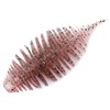 TSURINOYA Livb Fish Worm 2.8" 3.8" Rockfish Akoi Soy Black