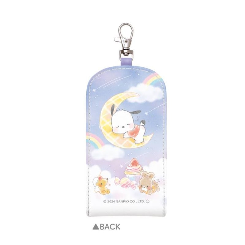 Kamio Japan 048323 Pochacco Key Case, Candy Party, Key Cover,