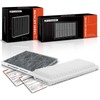 A-Premium 2-PC Engine & Cabin Air Filter with Activated Carbon