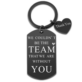 Davrock Gifts For Boss Gifts For Boss Women Men Manager Gifts Coworkers Employees Work Team From Boss In Bulk Going Away Thank You Retirement We Are Without You Keyrings