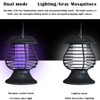 Mosquito Killer Solar LED Lamp Dual Mode Outdoor Waterproof Garden