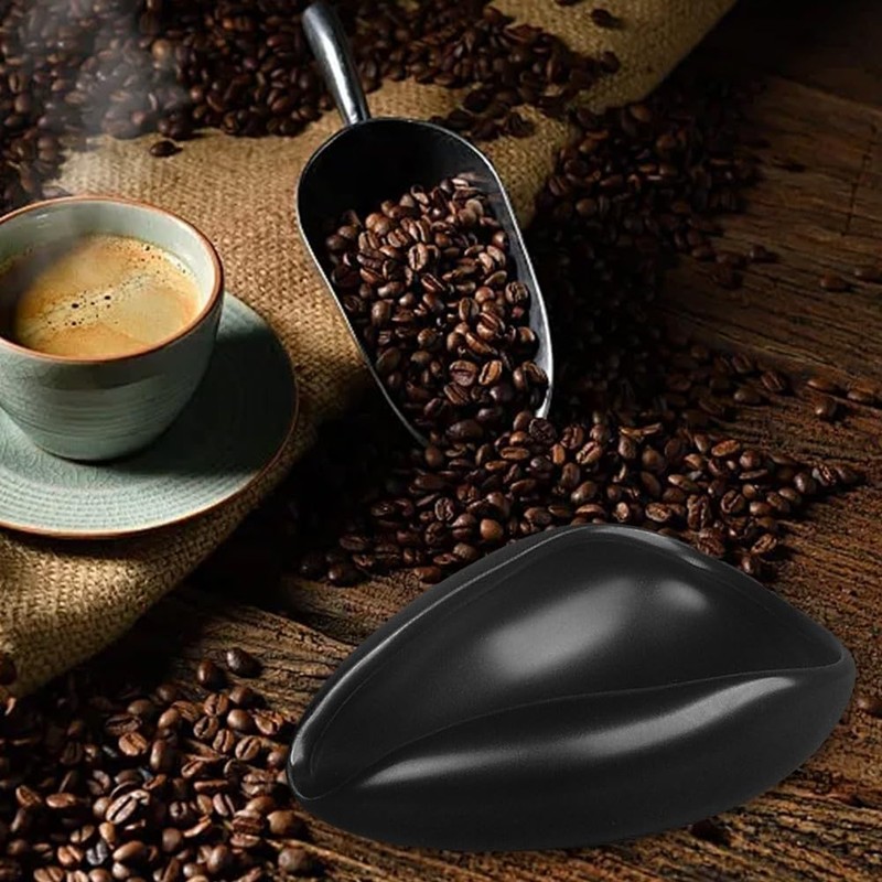 Coffee Dosing Tray Black Coffee Beans Dosing Cup Coffee Measuring