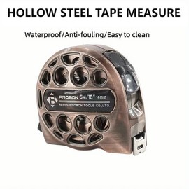 Retractable Tape 25FT Stainless Steel Measuring Tape With Double-sided Scale Waterproof Portable Retractable Measure Ruler For Household Agricultural:_16.5ft