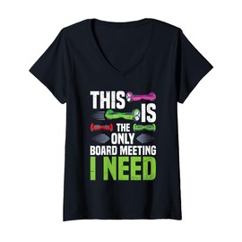 Womens One Wheel Hoverboard Hoverboard Scooter Hoverboard Kart V-Neck T-Shirt
