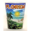 Florida Blue Beach Skyline Shot Glass