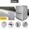 Washing Machine Cover Washer Cover Dryer Cover for Front-loading Machine