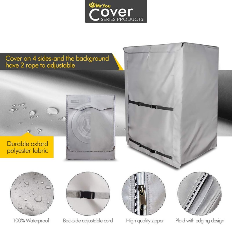 Washing Machine Cover Washer Cover Dryer Cover for Front-loading Machine