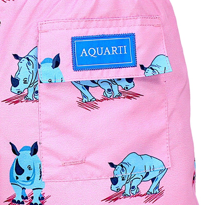 Aquarti Father Son Swim Shorts - Quick Drying, Chlorine and