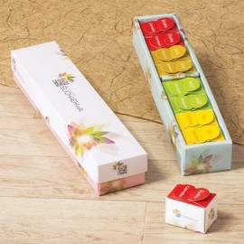 Watercolor Flowering Tea Gift Set No. 15 Flower Tea Holiday Gift Lunar New Year Gift Lunar New Year Gift, 8 Pieces / 수채화 꽃피는차 선물세트 15호  꽃차 명절선물 구정선물 설선물, 8개