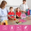 MaMix Bento Lunch Box Stainless Steel,3 Compartments Leak-Proof Bento Box