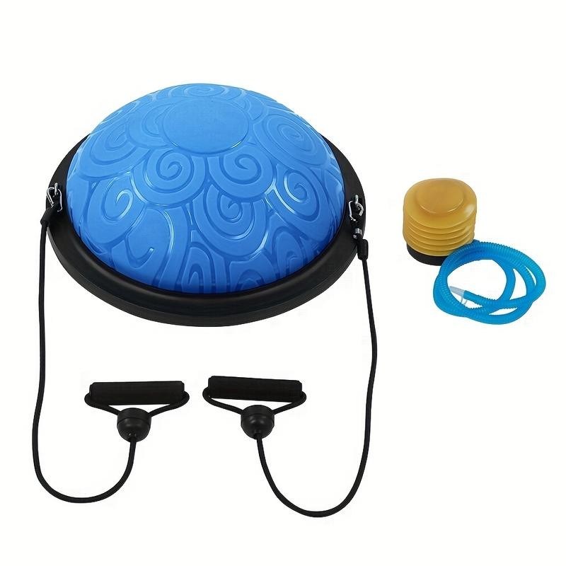 Thicken Explosion-proof Balancing Half Ball, Resistance Bands & Pump Set,
